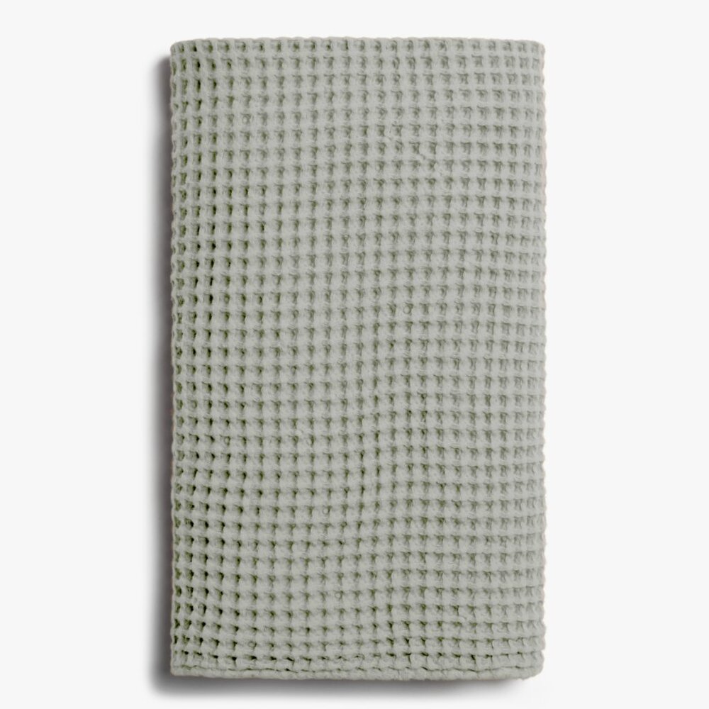 Parachute Waffle Hand Towel, in willow grey green color, NWT